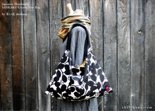Load image into Gallery viewer, Japanese Handcrafted SANKAKU Tote, Tsubaki (Camellia) ⦿tbml0026