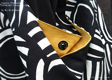 Load image into Gallery viewer, Japanese Handcrafted SANKAKU Tote, Surge Black ⦿tbml0033