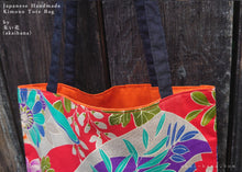 Load image into Gallery viewer, :: Clearance :: Kimono Floral Tote ⦿tbml1001
