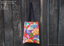 Load image into Gallery viewer, :: Clearance :: Kimono Floral Tote ⦿tbml1001

