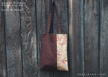 Load image into Gallery viewer, :: Clearance :: Kimono Floral Tote ⦿tbml1006
