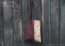 Load image into Gallery viewer, :: Clearance :: Kimono Floral Tote ⦿tbml1006