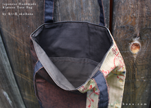 Load image into Gallery viewer, :: Clearance :: Kimono Floral Tote ⦿tbml1006