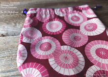 Load image into Gallery viewer, Japanese Handmade Temari Kinchaku Purse, Wagasa (Japanese Umbrella) ⦿tkjp0011