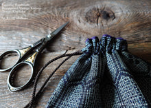 Load image into Gallery viewer, Repurposed Vintage Kimono Temari Kinchaku Purse, tkvk0003