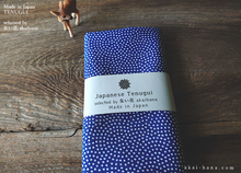 Load image into Gallery viewer, Japanese Printed Tenugui, Samekomon (Shark), tnkp0024