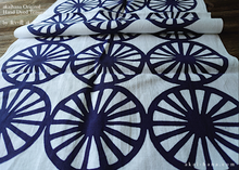 Load image into Gallery viewer, akaihana Original Tenugui, Bicycle, Japanese Hand Dyed, tnor0002
