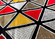 Load image into Gallery viewer, Repurposed Vintage Kimono Obi Clutch, Japanese Handmade ⦿z30c0002