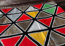 Load image into Gallery viewer, Repurposed Vintage Kimono Obi Clutch, Japanese Handmade ⦿z30c0002