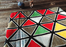 Load image into Gallery viewer, Repurposed Vintage Kimono Obi Clutch, Japanese Handmade ⦿z30c0002