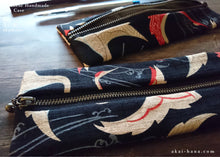 Load image into Gallery viewer, Japanese Handmade Pen Case, Tsuru (Cranes)