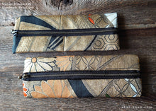 Load image into Gallery viewer, Vintage Kimono Obi Pen Case, Japanese Handmade, zc20p0003
