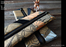 Load image into Gallery viewer, Vintage Kimono Obi Pen Case, Japanese Handmade, zc20p0003