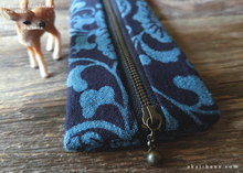 Load image into Gallery viewer, Japanese Handmade slim Pen Case, Aizome, zc20p0007