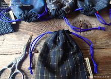 Load image into Gallery viewer, Vintage Kimono Travel Jewelry Bag ⦿kpvk0007
