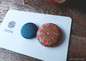 Vintage Kimono Pin Brooches, Set of 2 ⦿pbvk0007