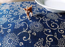 Load image into Gallery viewer, Reversible Japanese Handmade Placemats, Kikukarakusa ⦿pmjf0003
