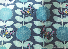 Load image into Gallery viewer, Japanese Handmade Scrunchies, Flowers and Butterflies ⦿scaf0019
