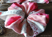 Load image into Gallery viewer, Japanese Handmade Kimono style Scrunchies , SAKURA Pink ⦿scjf0020
