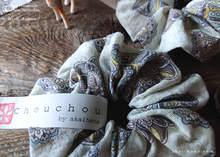 Load image into Gallery viewer, Japanese Handmade Chouchou/Scrunchies, Moroccan Breeze, scjf0022
