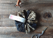 Load image into Gallery viewer, Japanese Handmade Kimono Style Scrunchies, Chuyasakiyori, scjf0040
