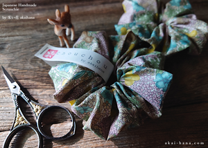 Japanese Handmade Scrunchies, Flowers and Berries ⦿scjf0055