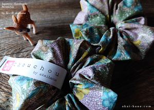 Japanese Handmade Scrunchies, Flowers and Berries ⦿scjf0055