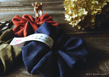 Load image into Gallery viewer, Japanese Handmade Solid Color Cotton Scrunchies, Dobby Weave 3 colors ⦿scjf0094-6
