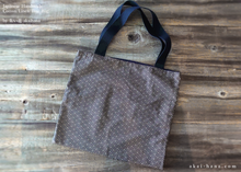 Load image into Gallery viewer, Sayagata, Japanese Handmade Cotton Square Tote Bag, tbml0034
