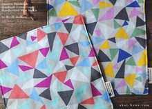 Load image into Gallery viewer, Quadruple Reversible Japanese Handkerchief, KAKERA, 100% Japanese Cotton Gauze ⦿wghc002728

