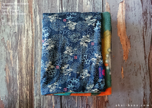 Load image into Gallery viewer, Kimono Baby Blanket/Adult Lap Blanket, Ryu to Kiku (Dragon and Chrysanthemum) ⦿blbj0011
