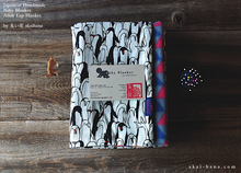 Load image into Gallery viewer, Baby Blanket/Adult Lap Blanket, Penguins, 2 sizes ⦿blbj0018
