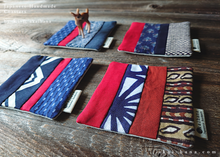 Load image into Gallery viewer, Japanese Upcycled Handmade Coasters, cajf0005-8
