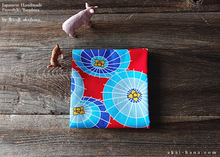 Load image into Gallery viewer, Furoshiki Reusable Fabric Wrap, Bandana, Wagasa Japanese Umbrella ⦿fsjf0033

