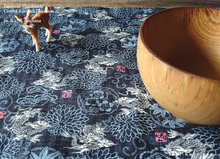 Load image into Gallery viewer, Reversible Japanese Handmade Placemats, Dragons and Chrysanthemums pmjf0002
