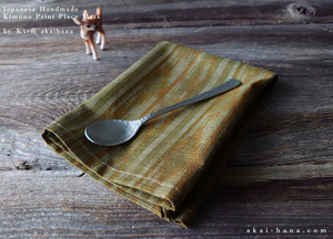 :: Clearance :: Japanese Handmade Placemats, Kasuri Print ⦿pmjf1006