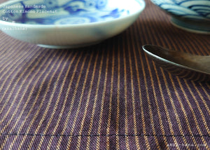 Japanese Kimono Placemats, Mikawa Momen pmmk0007, 100% Cotton