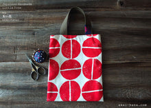 Load image into Gallery viewer, Little Tote, Coffee Beans, Japanese Cotton Canvas
