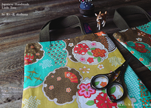 Load image into Gallery viewer, Little Tote, Kimono Floral tbls0008
