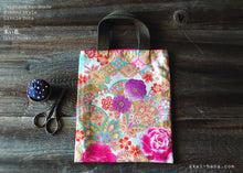 Load image into Gallery viewer, Little Tote, Kimono Floral Pink, tbls0012
