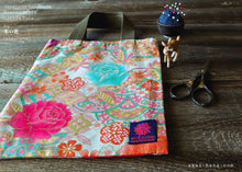 Load image into Gallery viewer, Little Tote, Kimono Floral Pink, tbls0012

