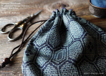 Load image into Gallery viewer, Repurposed Vintage Kimono Temari Kinchaku Purse, tkvk0003
