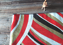 Load image into Gallery viewer, Repurposed Vintage Kimono Obi Clutch, Japanese Handmade z30c0001
