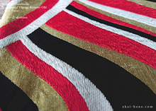 Load image into Gallery viewer, Repurposed Vintage Kimono Obi Clutch, Japanese Handmade z30c0001
